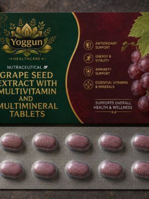 Yoggun Grape Seed Extract with Multivitamin and Multimineral Tablets