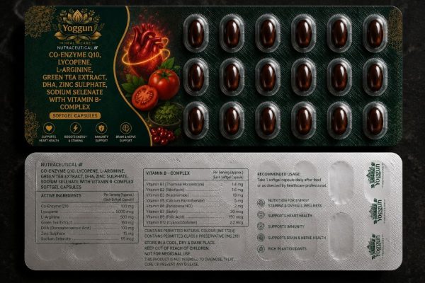 6305318647357968679 Yoggun Vitamin B-Complex Softgel Capsules
