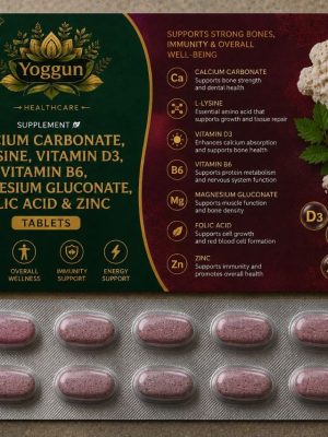 Yoggun Calcium Vitamin Tablets